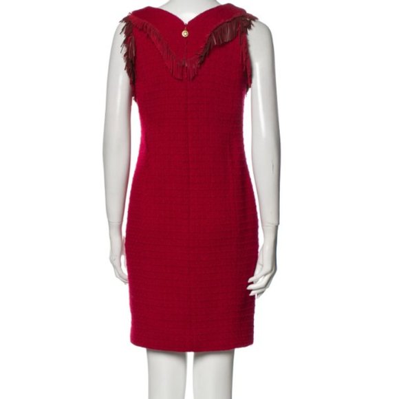 Chanel Runway Wool Sheath Dress - Picture 5 of 6